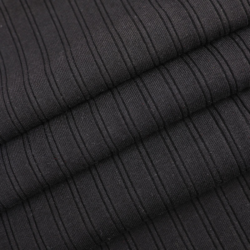 32s CVC + 40D Cniotál Rib Spandex Stráice Lánphlátáilte 10 × 2
